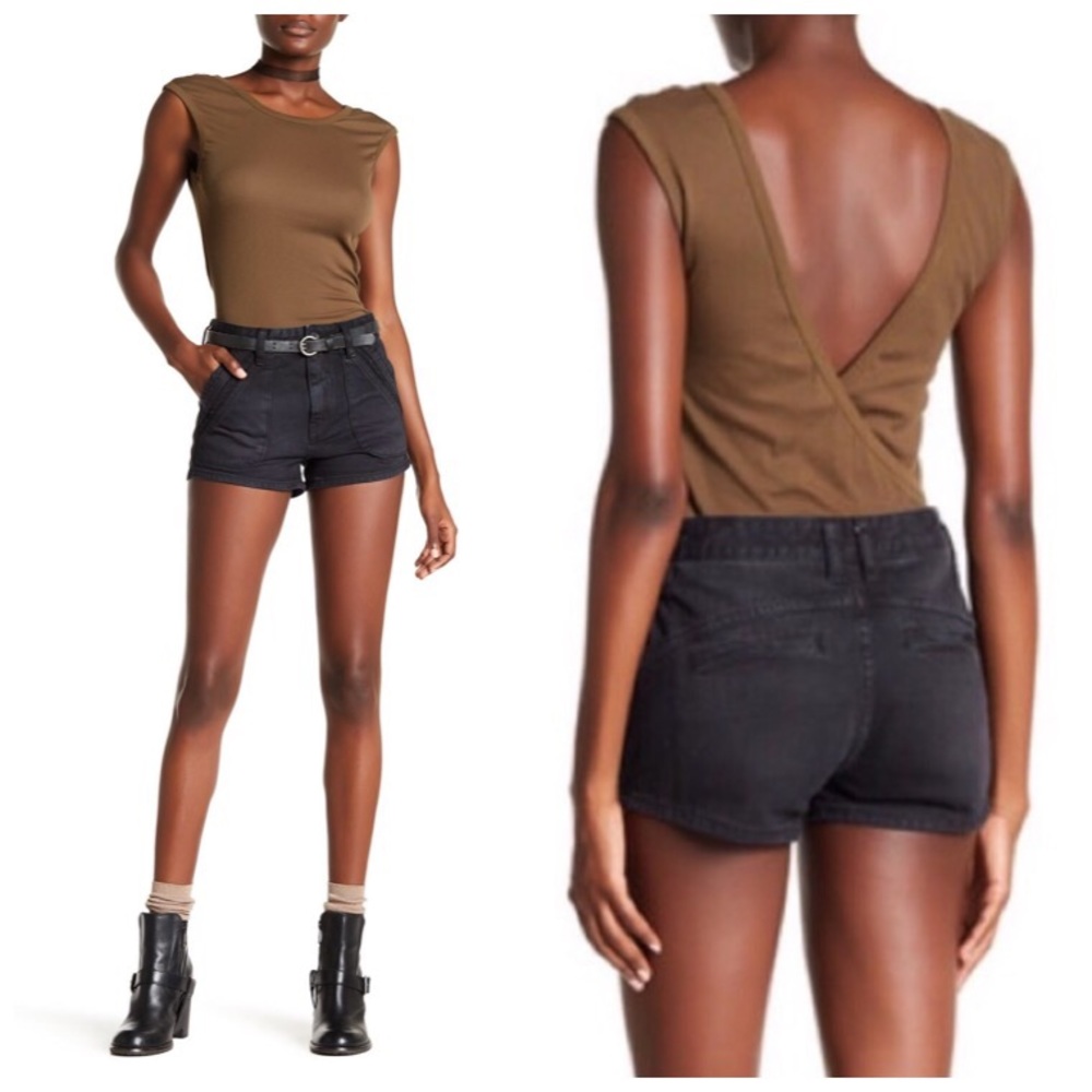 FREE PEOPLE ‘Sweet Surrender’ Denim Shorts - Picture 2 of 6